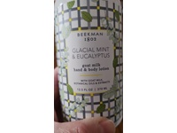 Beekman 1802 Goat Milk Hand & Body Lotion, Glacial Mint & Eucalyptus, 12.5 fl oz/370 mL - thumbnail 2