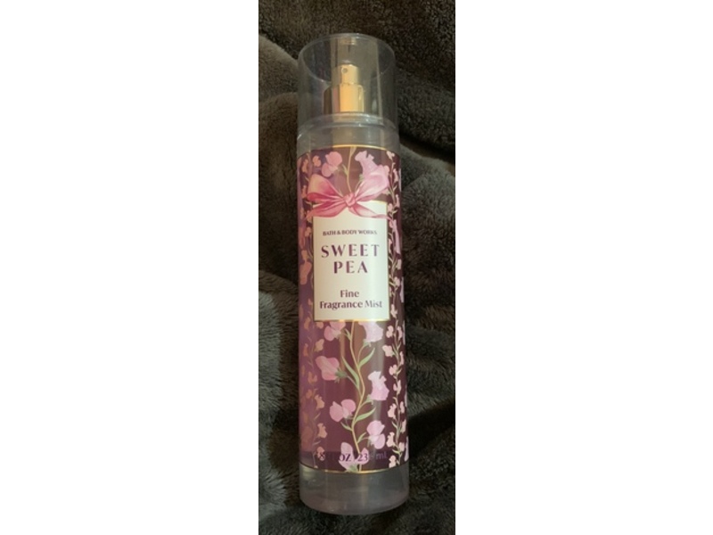 Bath & Body Works Fine Fragrance Mist, Sweet Pea , 8 fl oz/236 mL