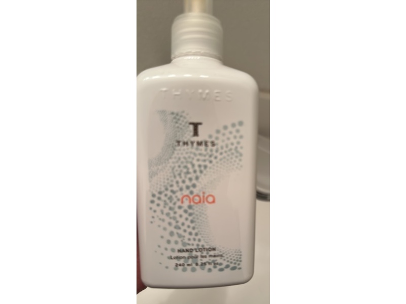 Thymes Naia Hand Lotion, 8.25 fl oz/140 mL
