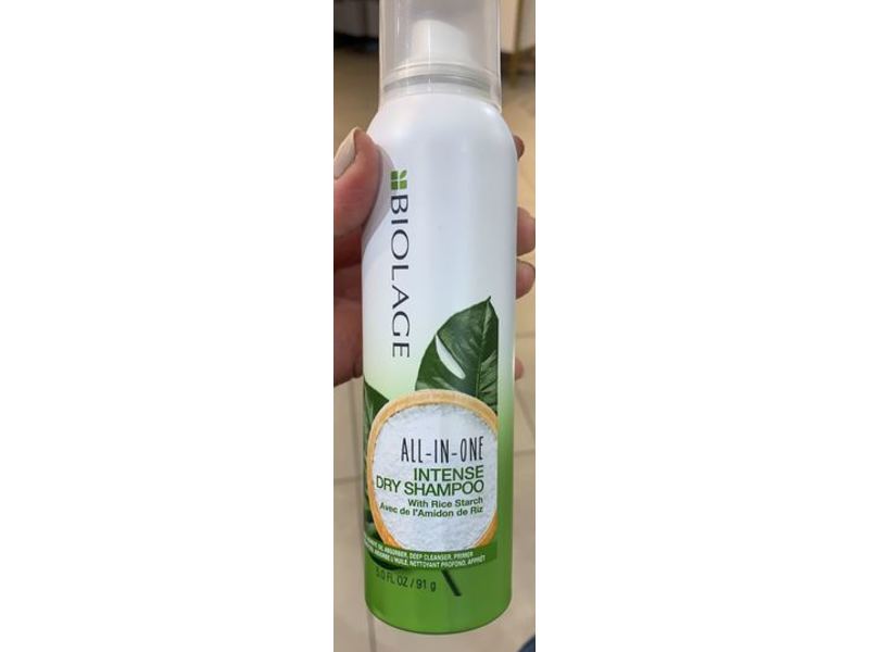 Biolage All-In-One Intense Dry Shampoo, Rice Starch, 5 fl oz/91 g