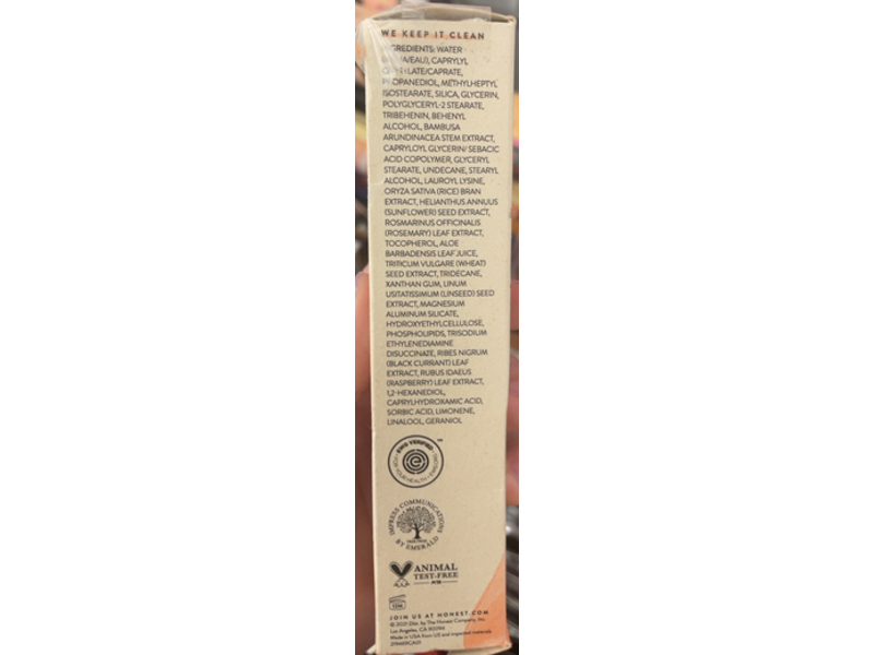 Honest Everything Primer Matte, Micronized Bamboo Powder, 1.0 fl oz/30 mL