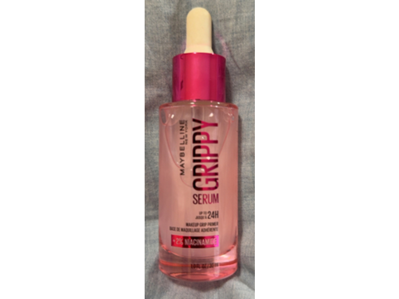 Maybelline Grippy Serum Primer, 2% Niacinamide, 1 fl oz/30 mL