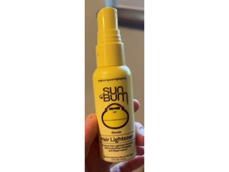 Sun Bum Blonde Hair Lightener, Blonde To Medium Brown, 1.4 fl oz/44 mL