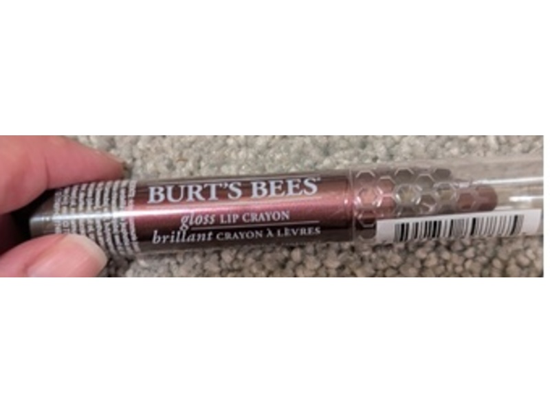 Burt's Bees Gloss Lip Crayon, Bordeaux Vines, 0.10 oz/2.83 g