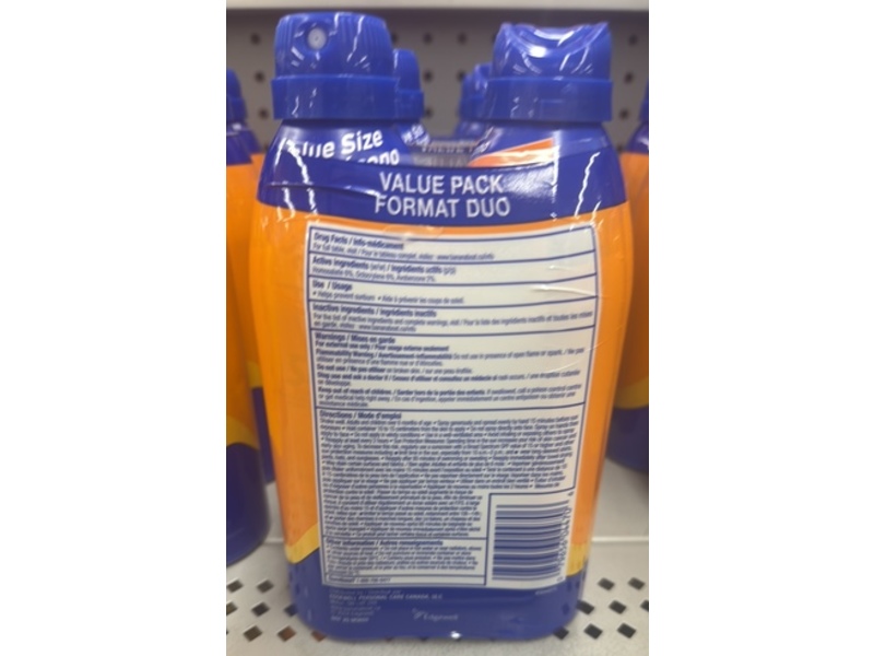 Banana Boat Ultra Sport Clean Sunscreen Spray, SPF 30, 226 g, 2 Pack