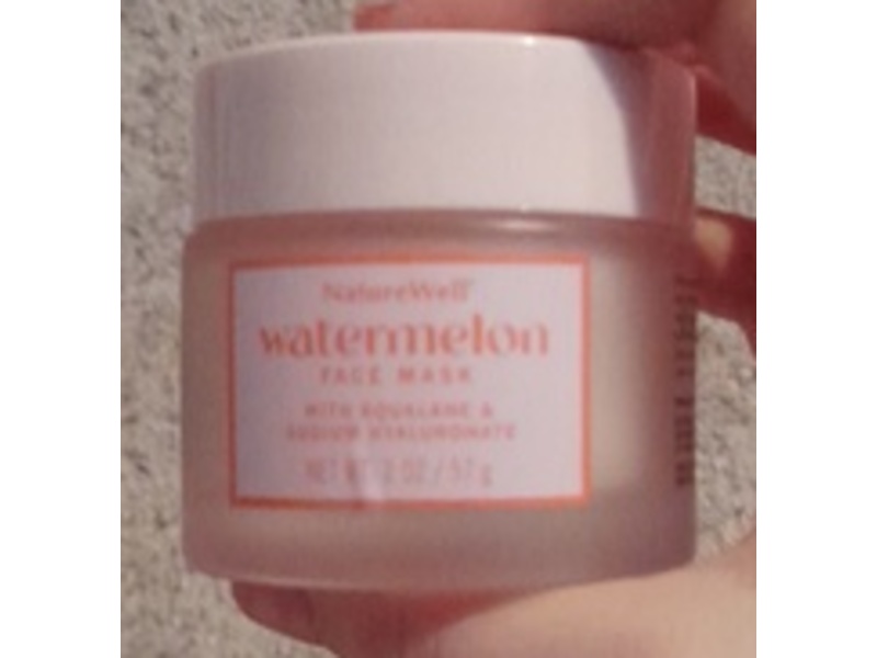 NatureWell Watermelon Face Mask, 2 oz/37 g