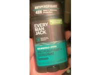 Every Man Jack Antiperspirant + Deodorant, Sea Minerals And Citron, 2.6 oz/73 g, Pack of 2 - thumbnail 2