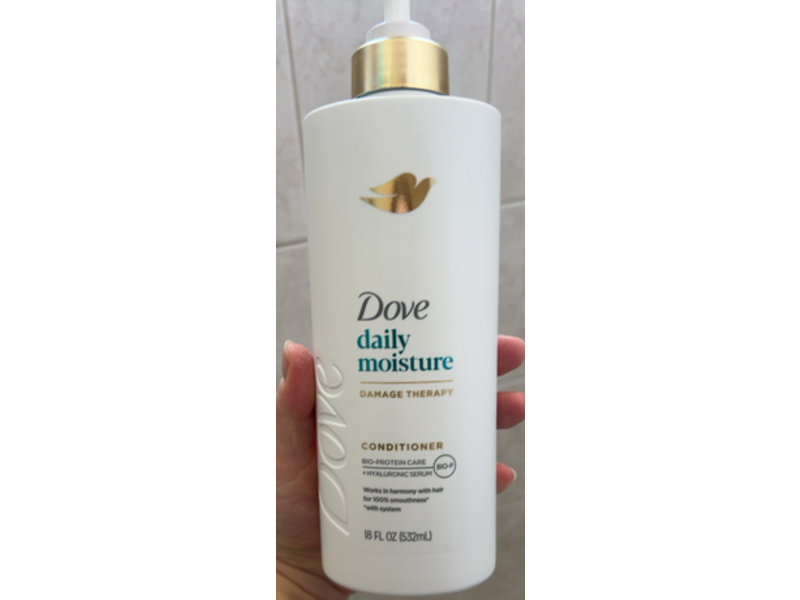Dove Daily Moisture Damage Therapy Conditioner, 18 fl oz/532 mL