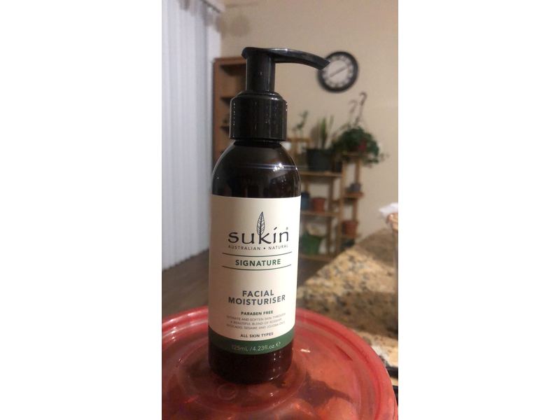 Sukin Signature Facial Moisturiser, 4.23 fl oz / 125 mL