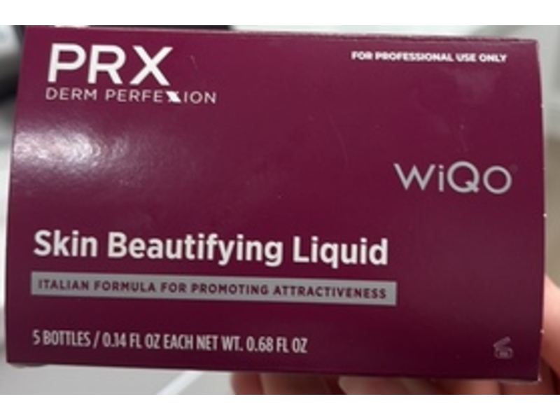 WiQo PRX Derm Perfexion Skin Beautifying Liquid, 5 Count