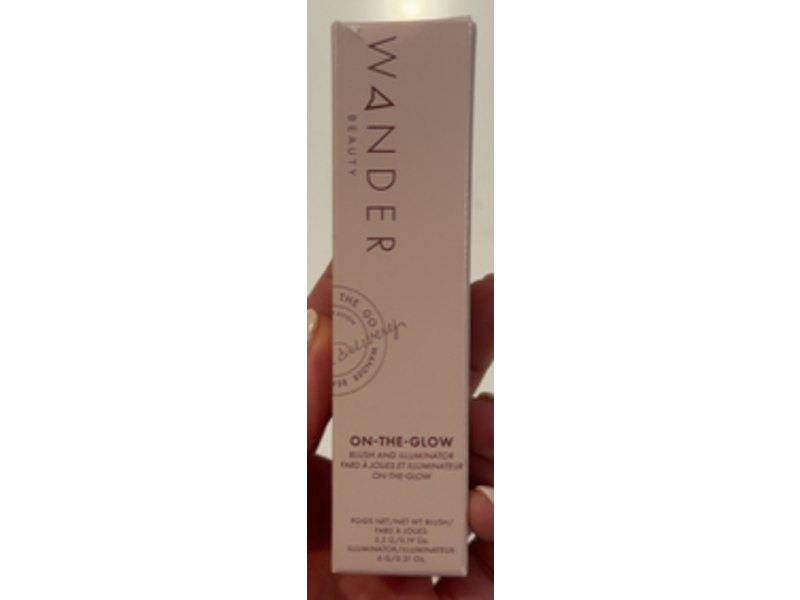 Wander Beauty On-The-Glow Blush & Illuminator, Sienna Sunset/Nude Glow, 0.19 oz/5.5 g + 0.21 oz/6 g