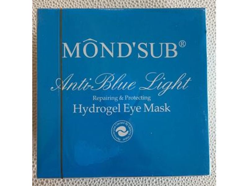Mond'Sub Anti-Blue Light Hydrogel Eye Mask, 60 Count