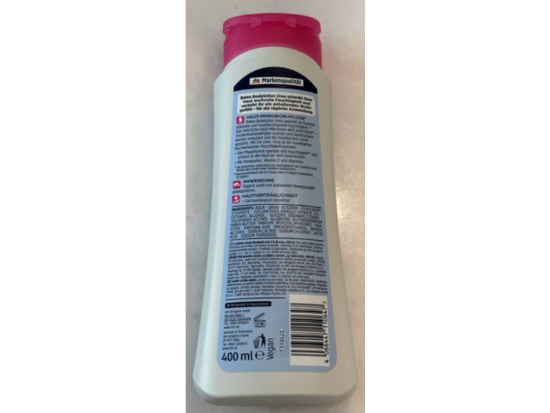 Balea Dm Body Lotion, Urea, 400 mL