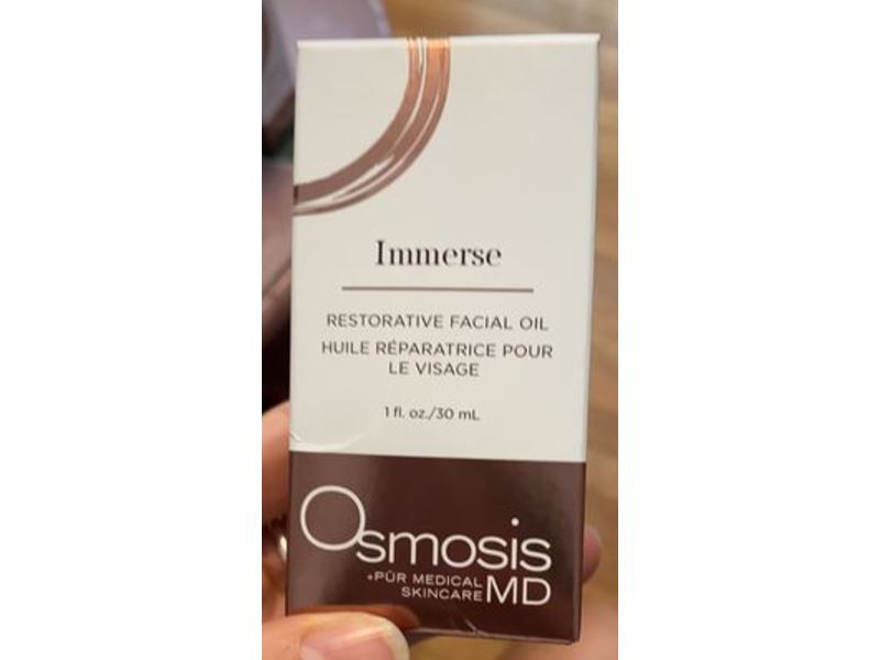 Osmosis Immerse Restorative Facial Oil, 1 fl oz/30 mL