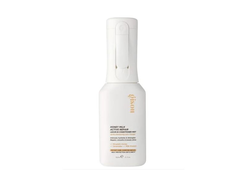 Gisou Honey Milk Active Repair Leave In Conditioner Mist, 5.1 fl oz/150 mL
