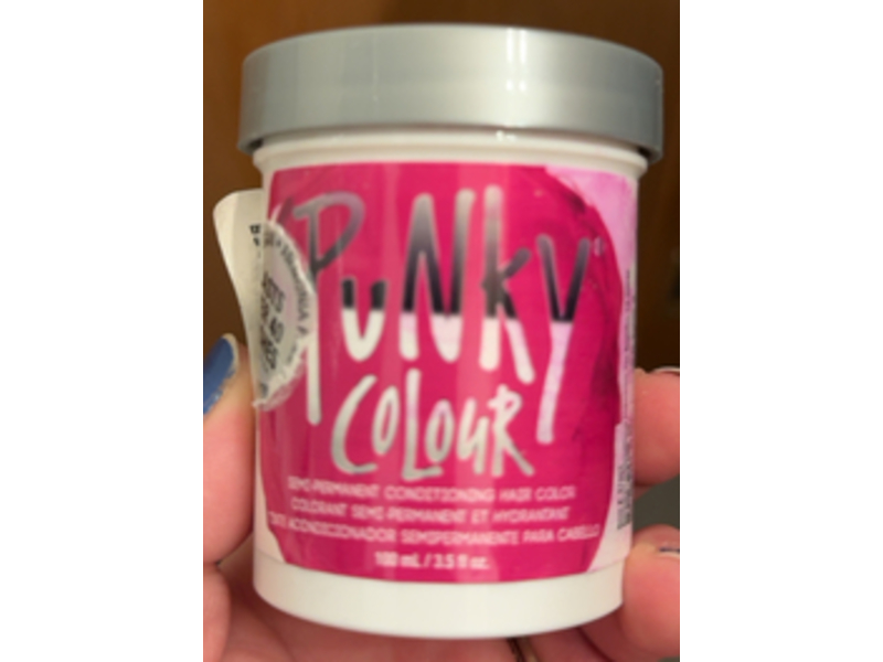 Punky Colour Semi Permanent Conditioning Hair Color, Flamingo Pink, 3.5 fl oz/100 mL