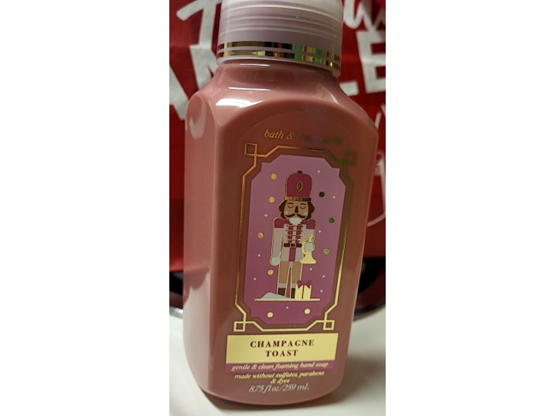 Bath & Body Works Gentle & Clean Foaming Hand Soap, Champagne Toast, 8.75 fl oz/259 mL