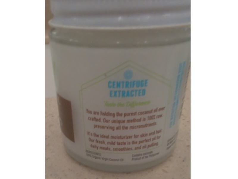 Dignity Raw Coconut Oil, 4 fl oz/118 mL