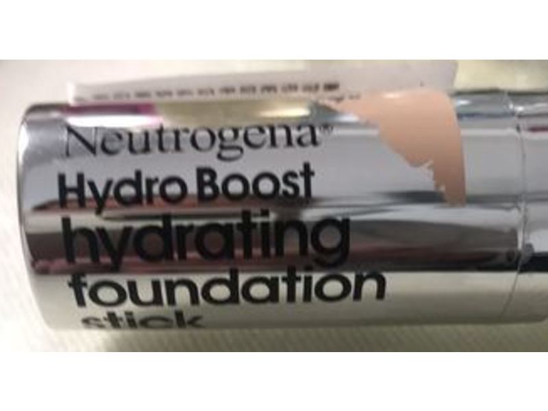 Neutrogena Hydro Boost Hydrating Foundation Stick, Nude 40, 0.29 oz