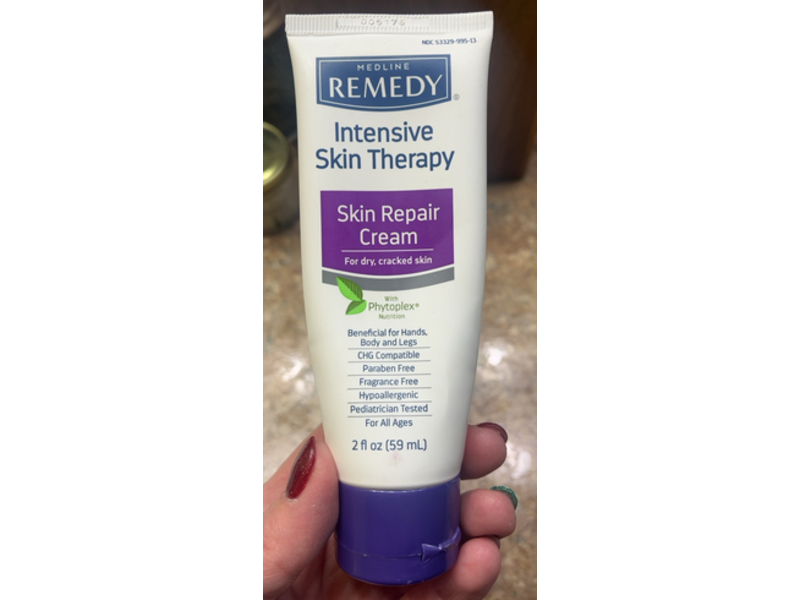Medline Remedy Intensive Skin Repair Cream, 2 fl oz/59 mL