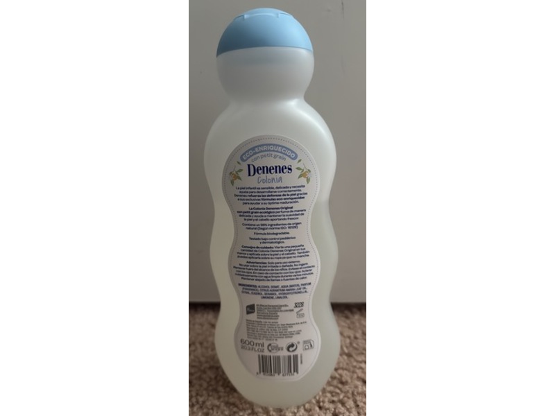 Denenes Baby Cologne, Original, 20.3 fl oz/600 mL