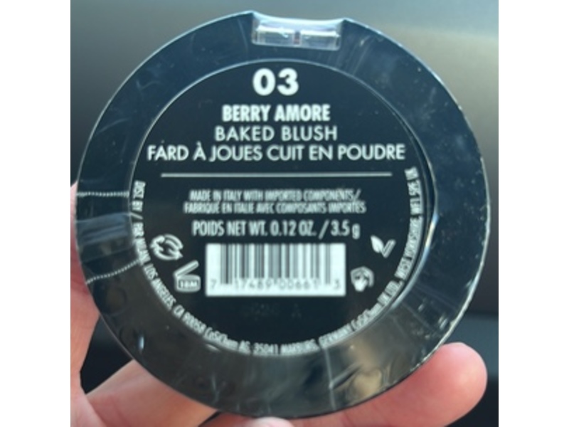 Milani Baked Blush, Berry Amore, 0.12 oz/3.5 g