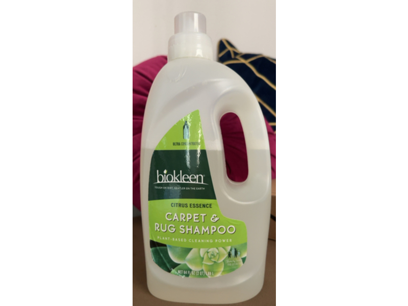 Biokleen Carprt & Rug Shampoo, Citrus Essence, 64 fl oz/1.89 L