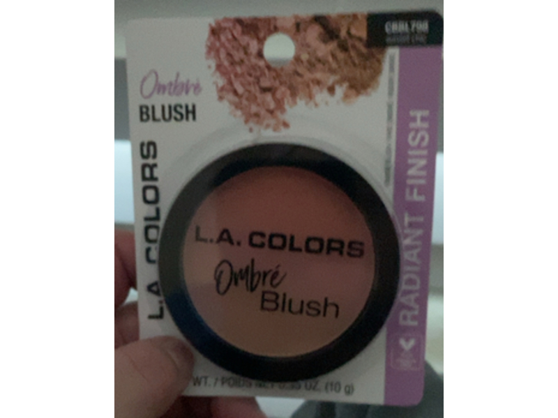 L.A. Colors Ombre Blush, CBBL798 Sunset Chic, 0.35 oz/10 g
