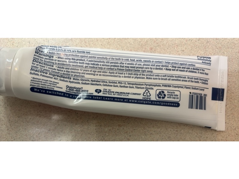 Colgate Sensitive Complete Protection Anticavity Toothpaste, Mint, 6 oz/170 g