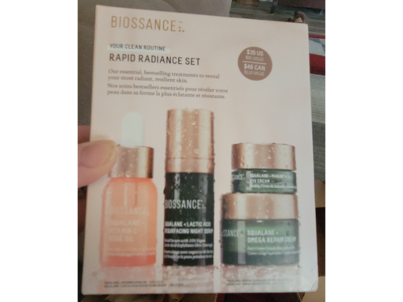 Biossance Clean Routine Rapid Radiance Set