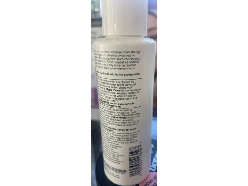 Paul Mitchell Shampoo Three, Clarifying, Removes Chlorine, 3.4 fl oz/100 mL