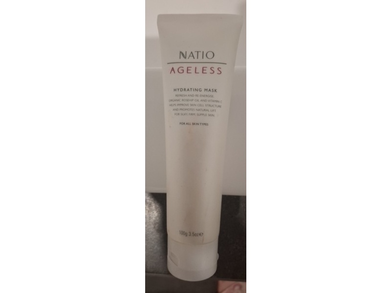 Natio Ageless Hydrating Mask, 3.5 oz/100 g