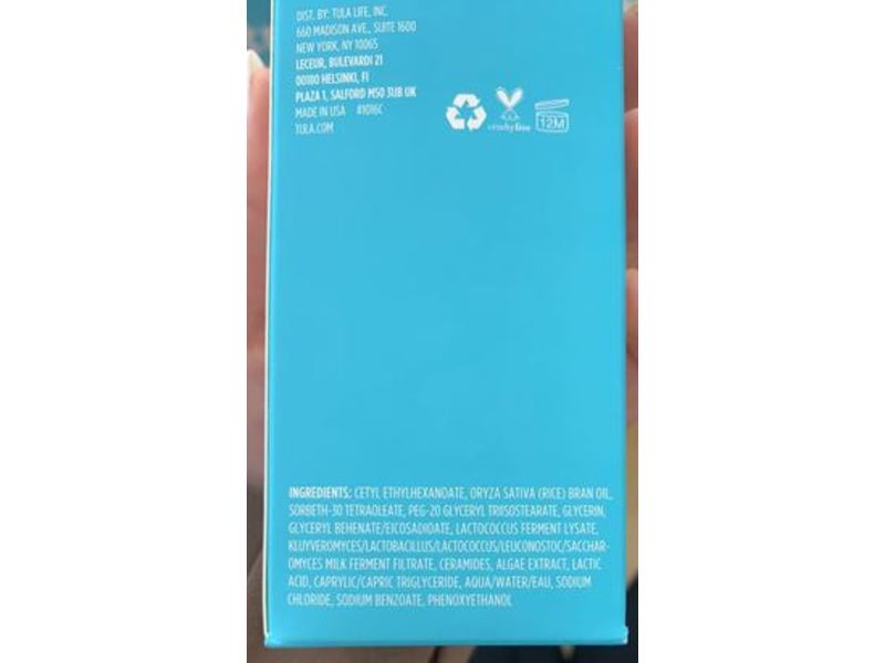 Tula Skincare #NoMakeup Replenishing Cleansing Oil, Probiotic Skincare, 4.7 fl oz/140 ml