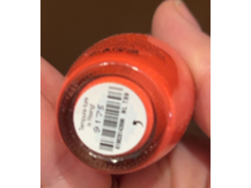 O.P.I Nail Lacquer, Tempura-Ture Is Rising, 0.5 fl oz/15 mL