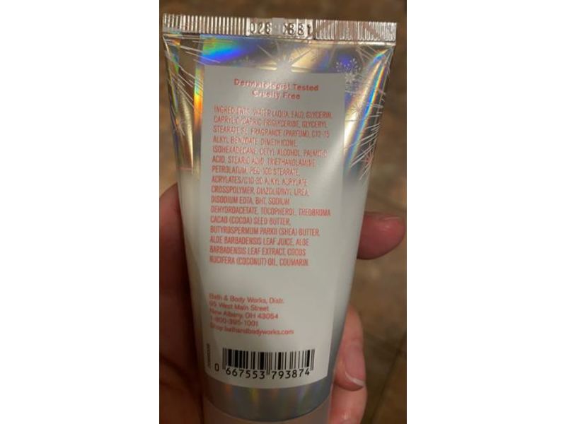 Bath & Body Works Ultra Shea Body Cream, Snowflakes & Cashmere, 2.5 oz/70 g
