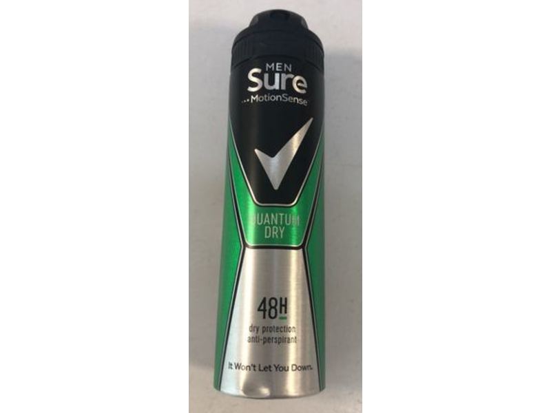Sure Antiperspirant, Quantum Dry, 150 mL