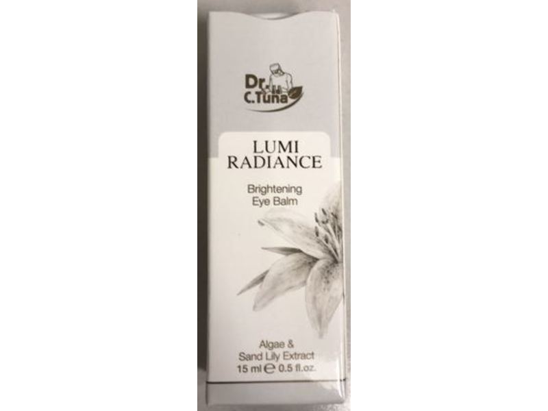 Dr. C. Tuna Lumi Radiance Brightening Eye Balm, Algae & Sand Lily Extract, 0.5 fl oz/15 mL