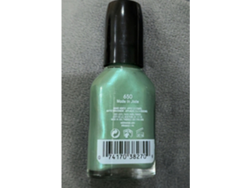 Sally Hansen Hard As Nails Nail Polish, 650 Made in Jade, 0.45 fl oz/13.3 mL