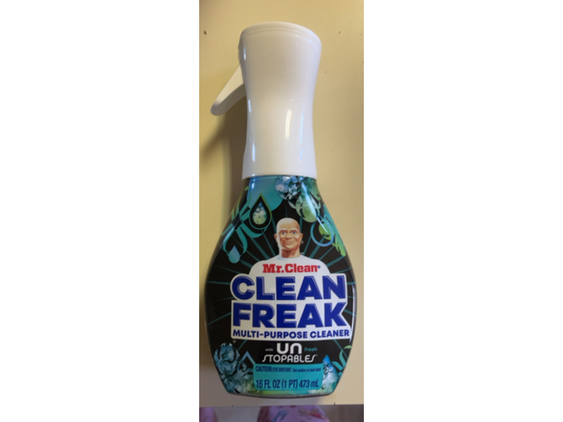 Mr. Clean Freak Multi Purpose Cleaner, Unstopables Fresh, 16 fl oz/473 mL