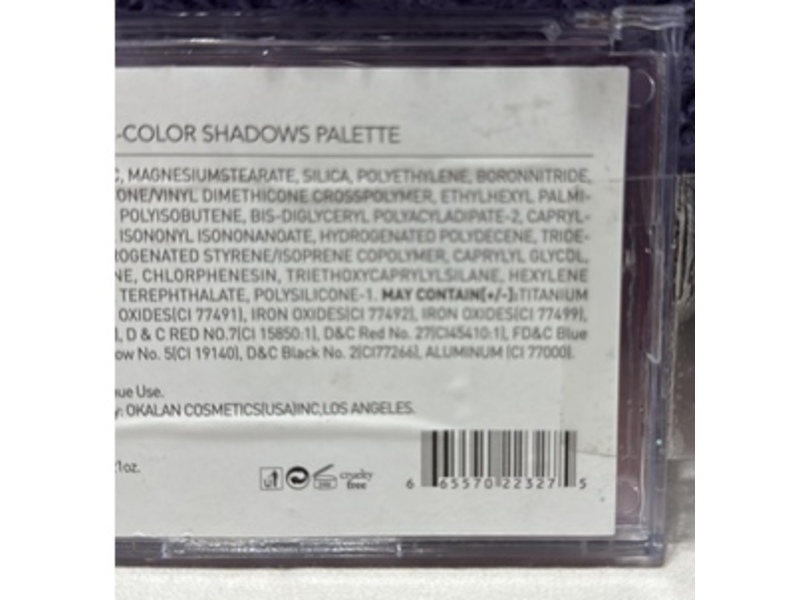 Okalan 12 Color Shadows Palette, Magie Color, 0.021 oz/0.6 g