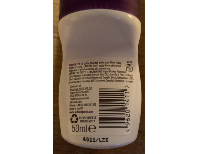 Soft & Gentle Anti-Perspirant Deodorant, Orchid Desire, 50 mL