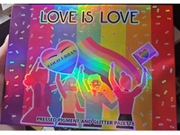 Coco Urban Pigment And Glitter Eyeshadow Palette, Love Is Love - Image 3