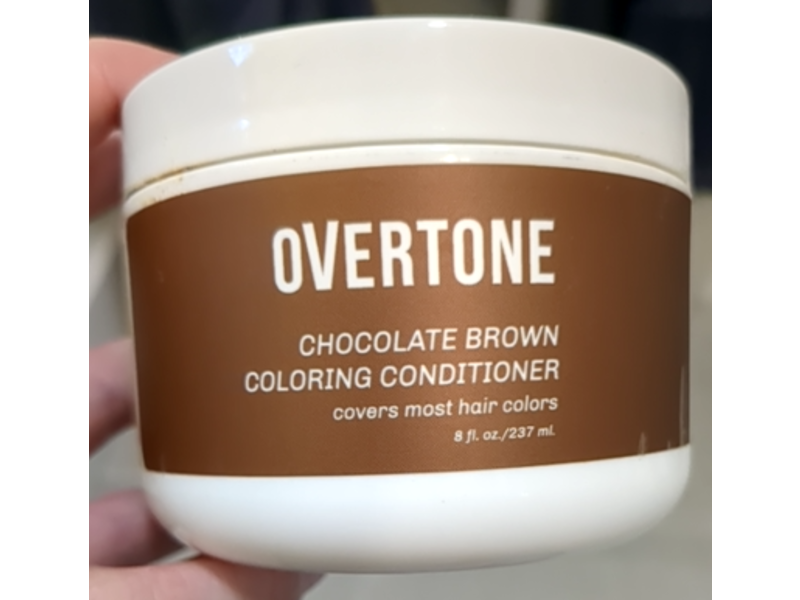 Overtone Coloring Conditioner, Chocolate Brown, 8 fl oz/237 mL