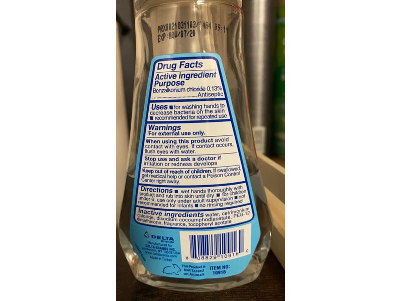 Lucky Super Soft Foaming Alcohol-Free Hand Sanitizer,, 7.5 fl oz/221 mL