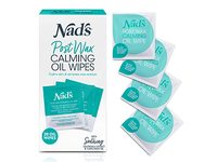 Nad's Post Wax Calming Oil Wipes, 20 Count - thumbnail 1