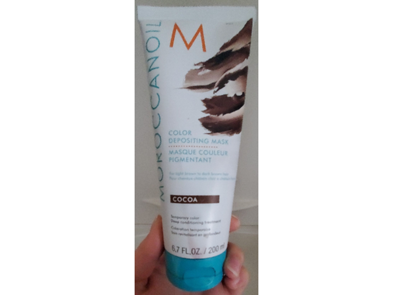 Moroccanoil Color Depositing Mask, Cocoa, 6.7 fl oz/200 mL