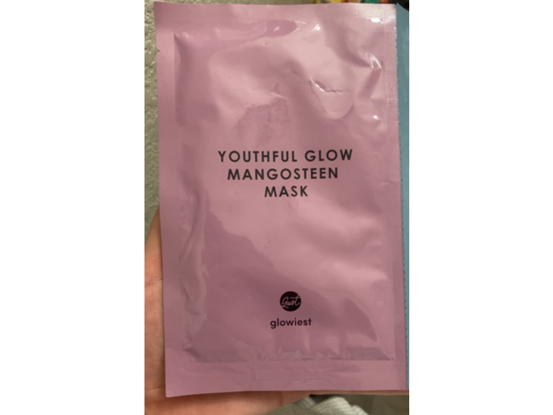 Glowiest Youthful Glow Mangosteen Mask, 0.70 oz/20 g