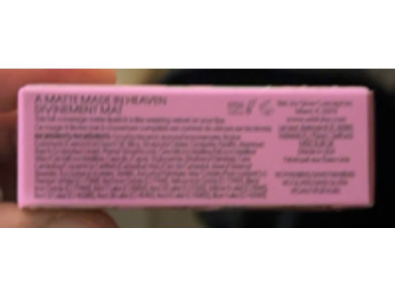 Winky Lux Matte Lip Velour Lipstick, Pippy, 0.14 oz/4 g