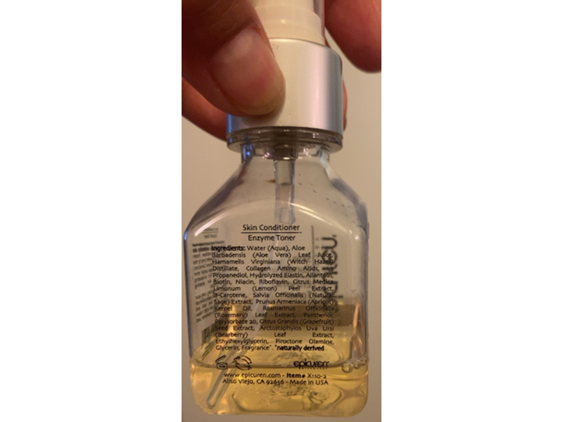 Epicuren Discovery Skin Conditioner Enzyme Toner, 2 fl oz/60 mL