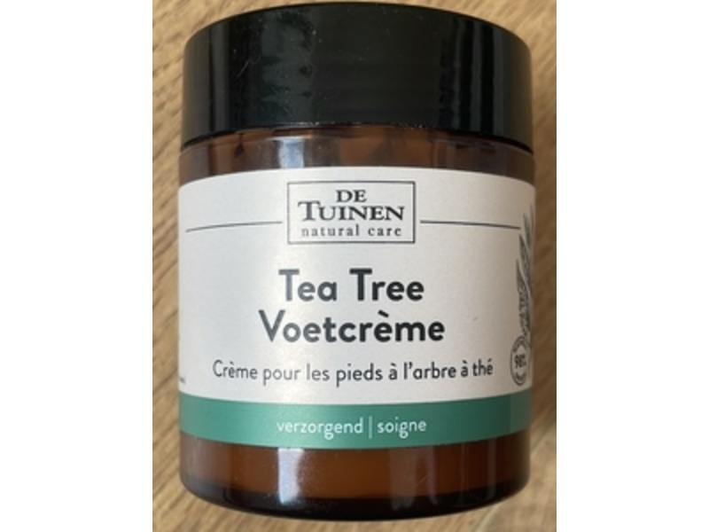 De Tuinen Foot Cream, Tea Tree, 120 mL